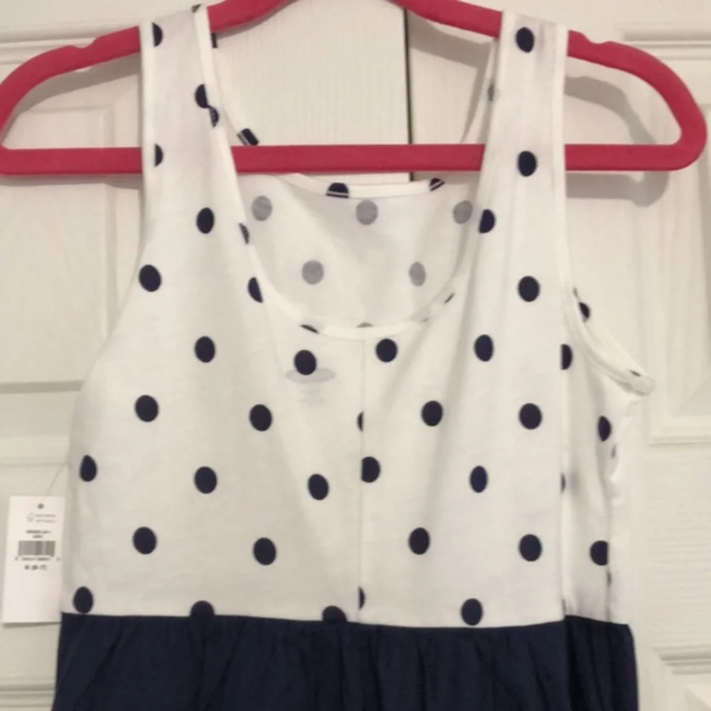 Old navy girls polka dot dress NWT size‎ small 6-7